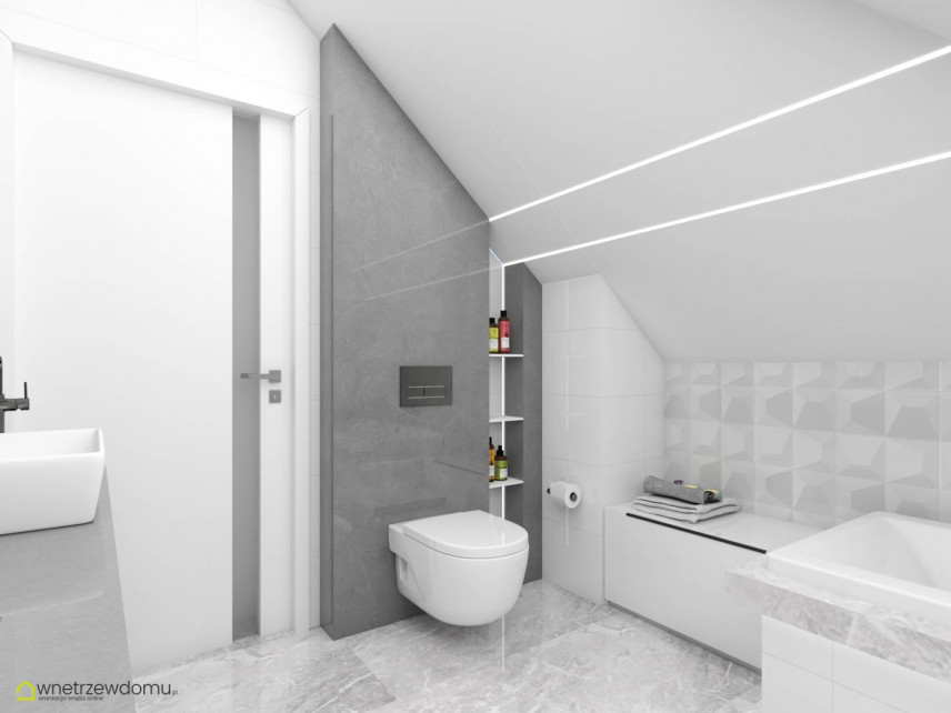 Projekt łazienek nowoczesnych