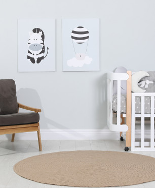 Pokój niemowlaka w stylu skandynawskim
