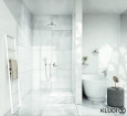 Duża łazienka z prysznicem oraz wanną w kolekcji KLUDI ZENTA SL