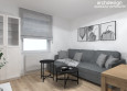 Projekt małego salonu w mieszkanie w Szczecinie