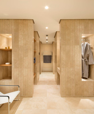 Duża łazienka z sauną