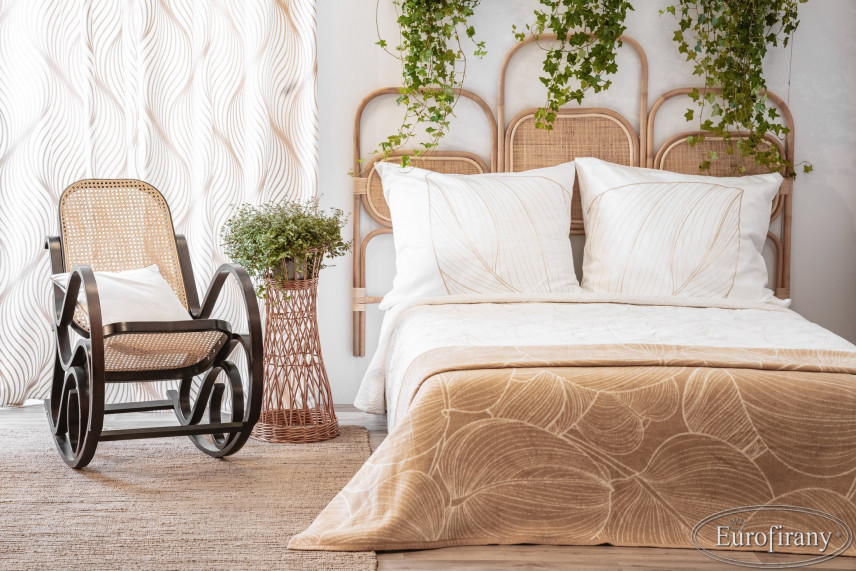 Aranżacja sypialni w stylu rustykalnym