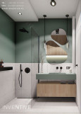 Aranżacja łazianki w stylu nowoczesnym